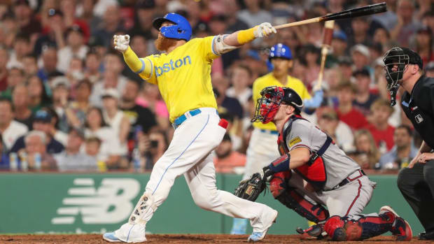 Boston Red Sox designated hitter Justin Turner